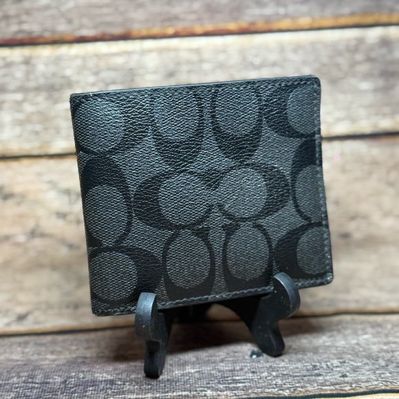 Coach Other - Coach Slim Bi Fold Signature Canvas Wallet